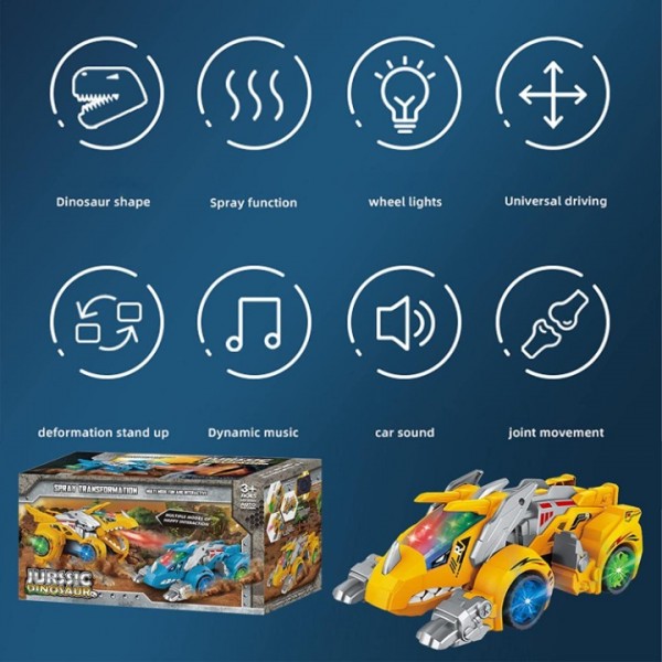 CARLORBO Dinosaur Toys Take Apart Toys with electric drill, STEM Building toys for kids 3+ boys girls Birthday Gift